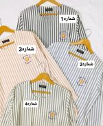 مانتو لینن راه راه - تصویر 2