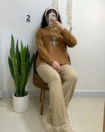 ست بلوز شلوار گوچی پاییزه - Image 3