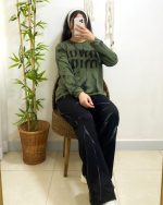 ست بلوز شلوار آبرنگی 1 - Image 2