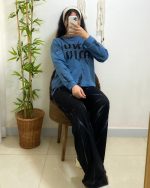 ست بلوز شلوار آبرنگی 1 - Image 3