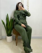 ست بلوز شلوار الو آبرنگی - تصویر 4
