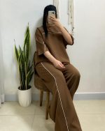ست بلوز شلوار مغز دوزی
