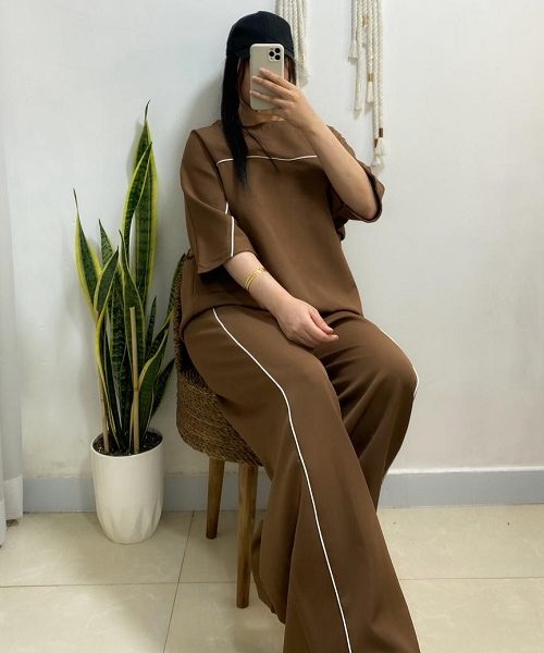 ست بلوز شلوار مغز دوزی