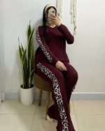 ست بغل نواری پلنگی - Image 3