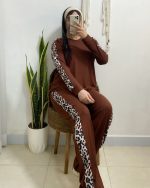 ست بغل نواری پلنگی - Image 7
