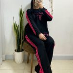 ست بلوز شلوار بغل پاپیونی