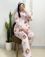 ست بلوز شلوار تدی حوله ای - Image 4