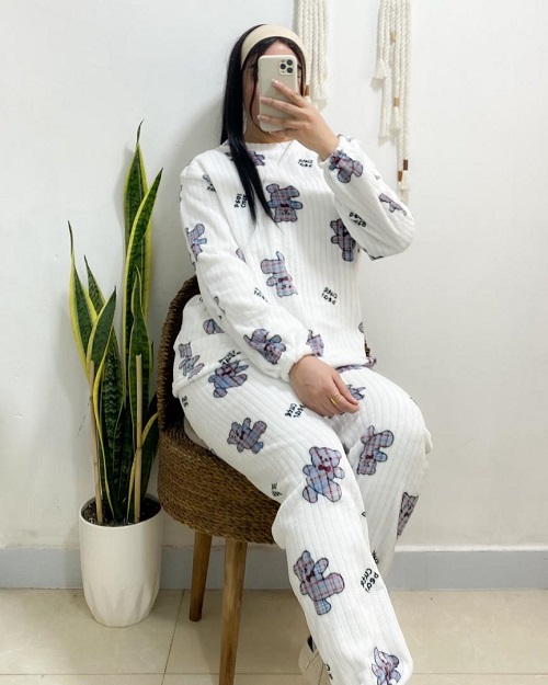 ست بلوز شلوار تدی حوله ای ست بلوز شلوار تدی حوله ای