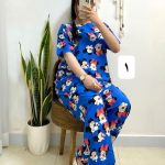 ست بلوز شلوار نخی وارداتی بهار