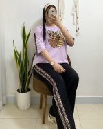 ست بلوز شلوار قلبی - Image 2