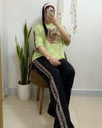 ست بلوز شلوار قلبی - Image 4