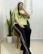 ست بلوز شلوار تک پاپیونی - Image 3