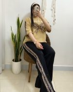 ست بلوز شلوار تک پاپیونی - Image 6