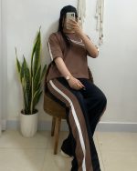 ست بلوز شلوار نایک خطی - Image 3