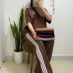ست بلوز شلوار تنیس گلدوزی